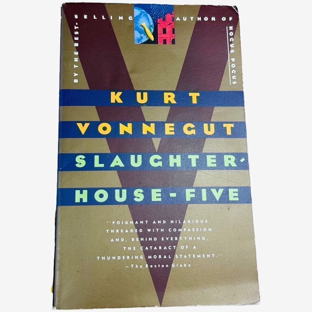 Slaughterhouse-Five by Kurt Vonnegut Novel Literature Paperback Book